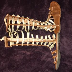 Size 6.5 Shi gladiator sandals